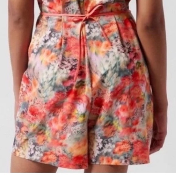Athleta Womens Floral Marlow Romper - Picture 12 of 12